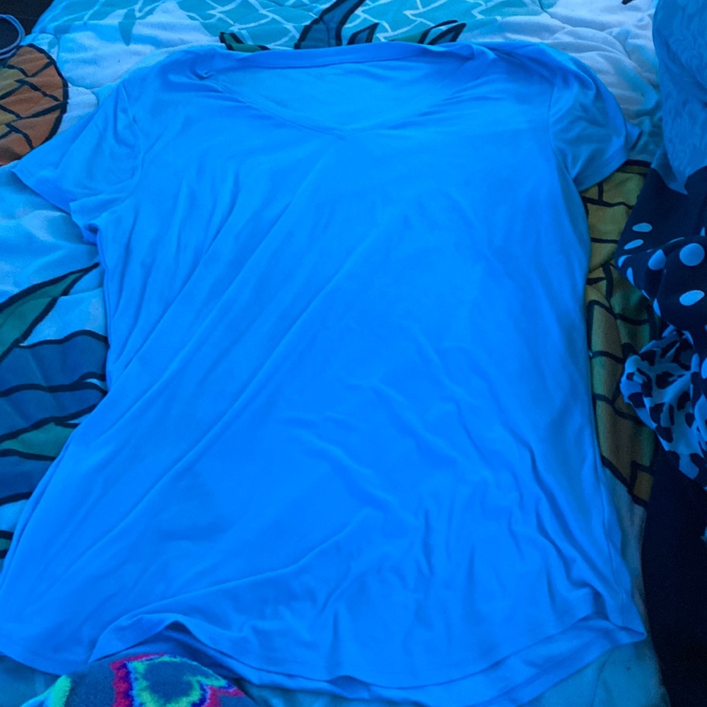 Blue Shirt.
